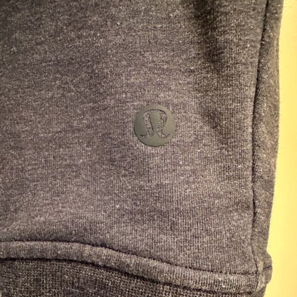 Lululemon Athletica Men's City Crewneck Pullover - Size Medium, Blue - Excellent - Picture 3 of 4